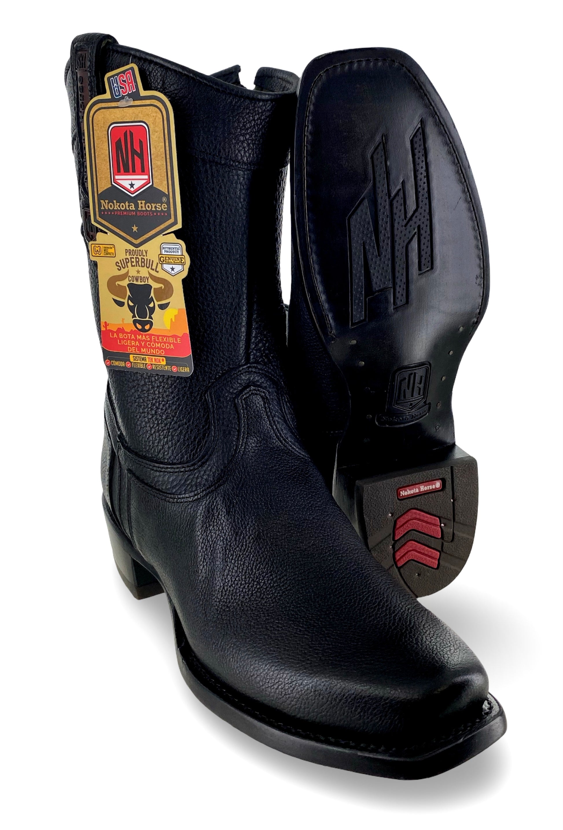 Nokota Horse Mens Thomas 42 Deer Negro