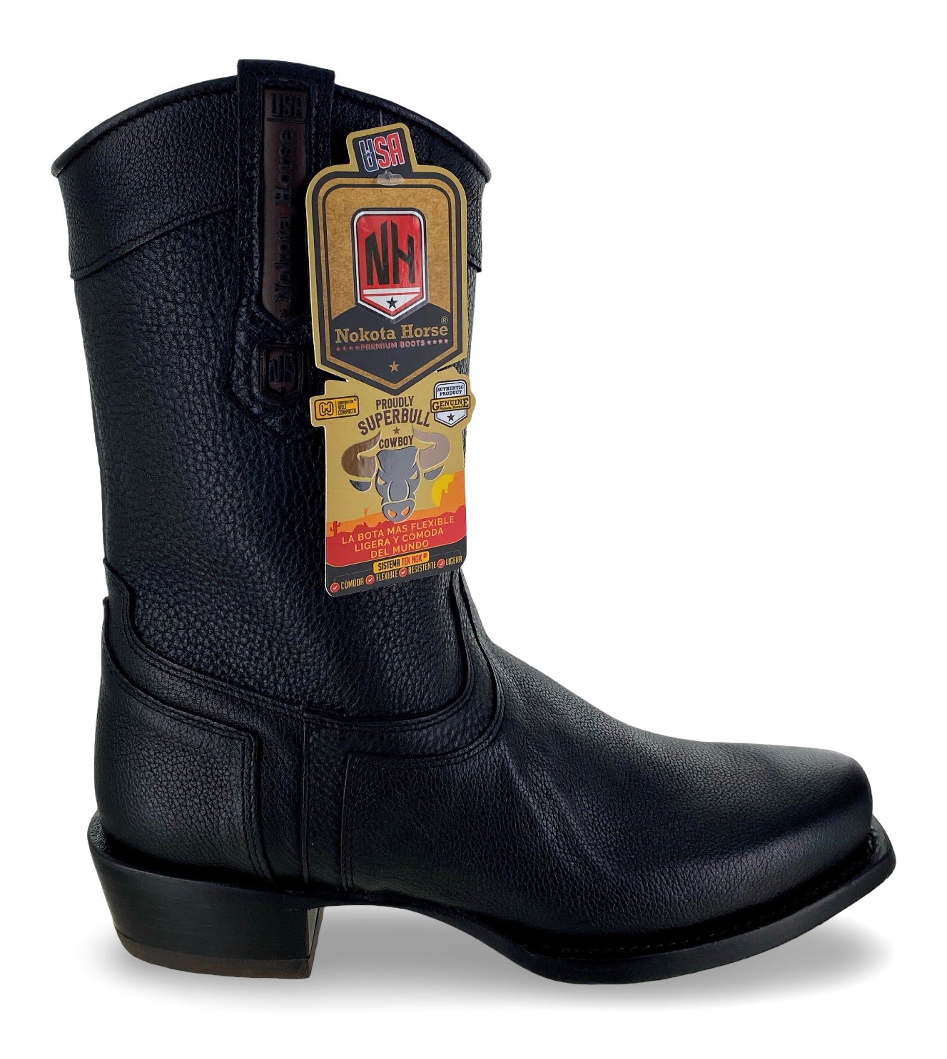 Nokota Horse Mens Thomas 42 Deer Negro