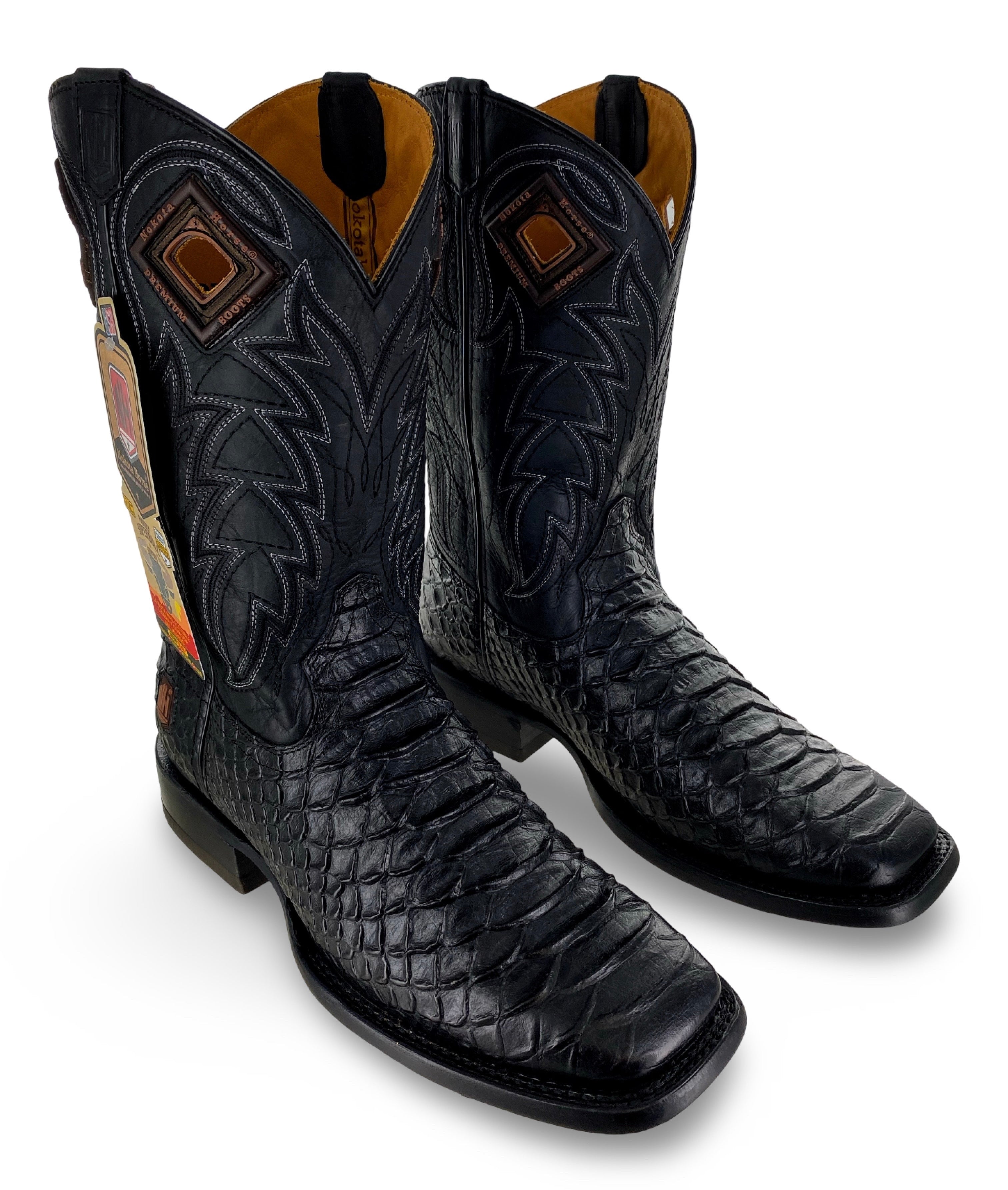 Nokota Horse Mens McCarthy 18 GB Piton Negro