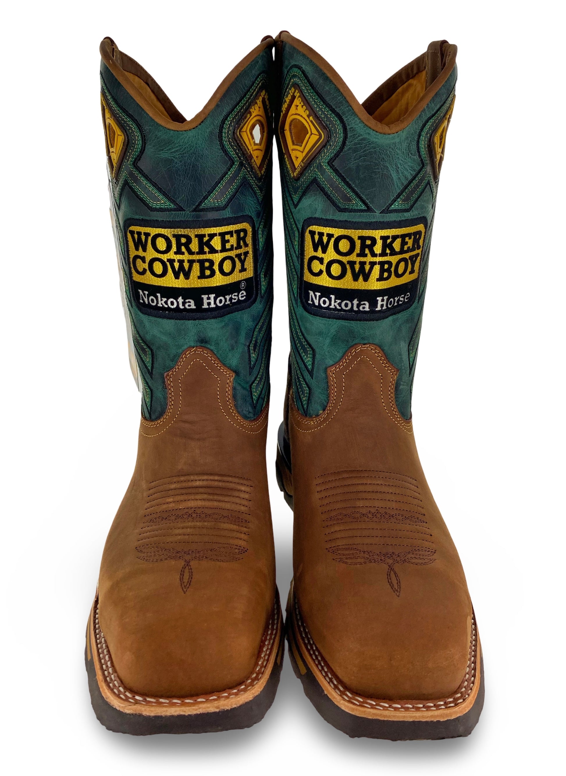 Nokota Horse Mens Campell 25 Crazy H Miel Stl Toe