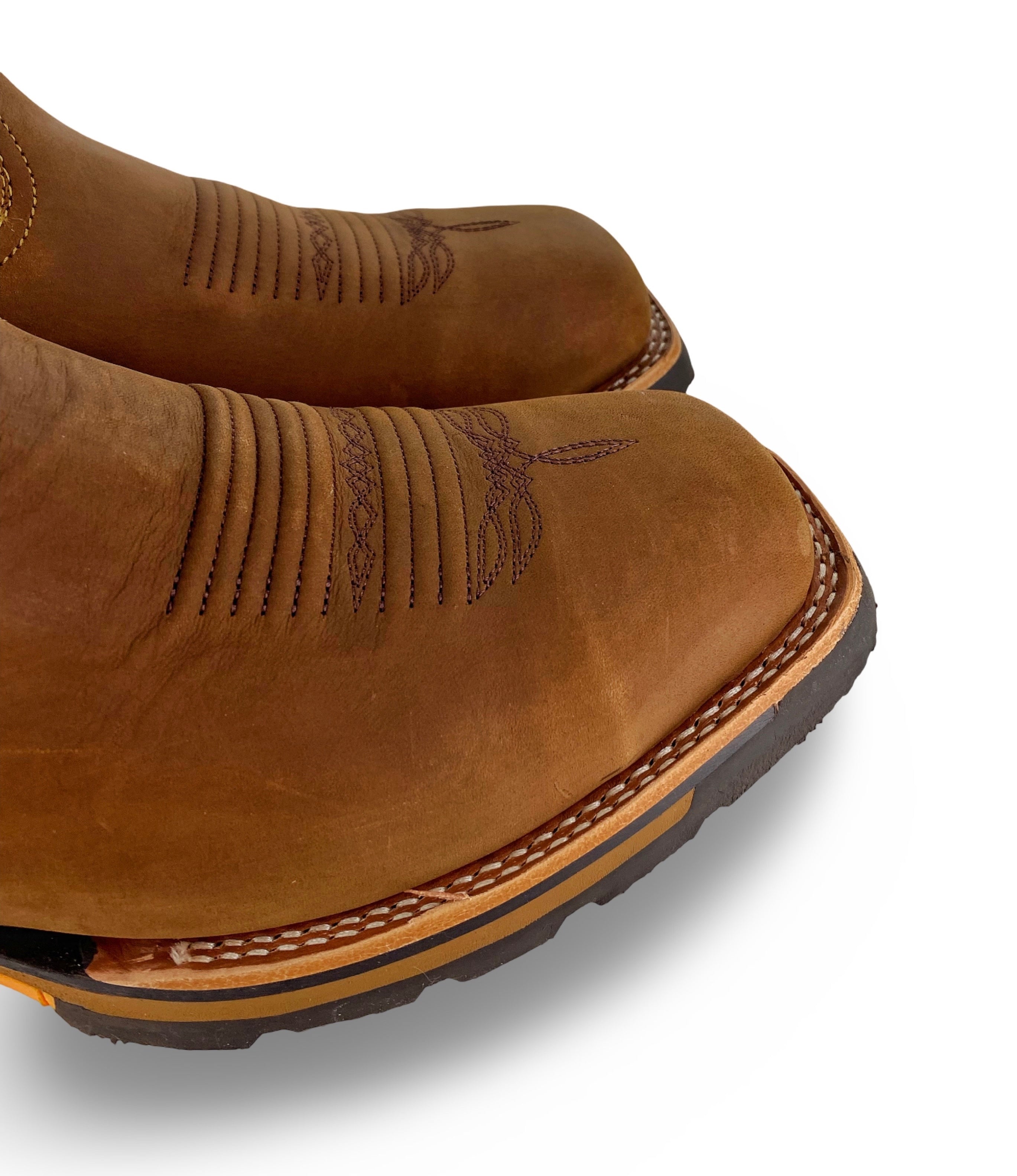 Nokota Horse Mens Campell 25 Crazy H Miel Stl Toe