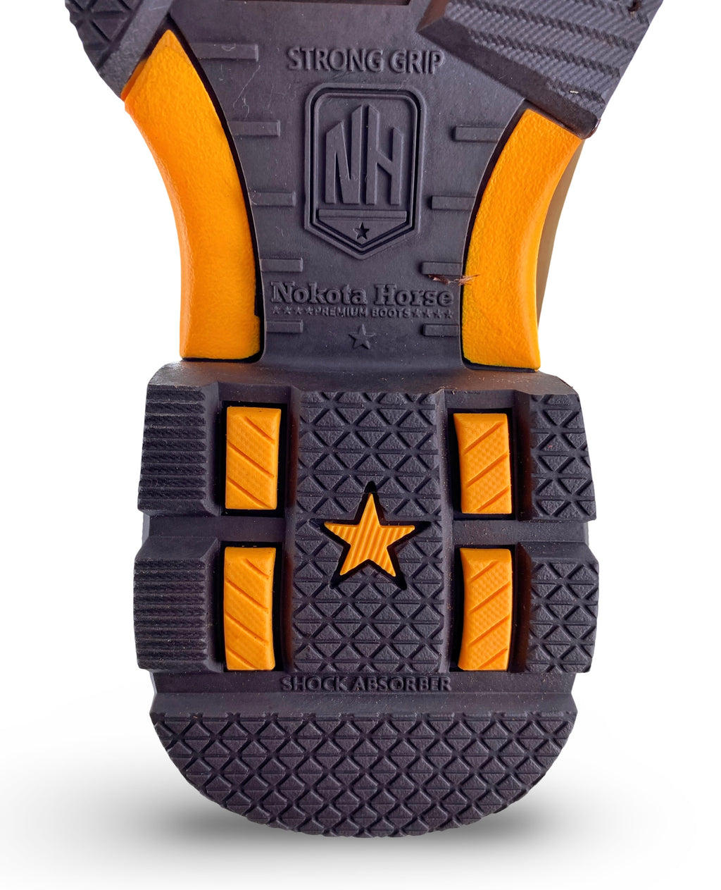 Nokota Horse Mens Campell 25 Crazy H Miel Stl Toe