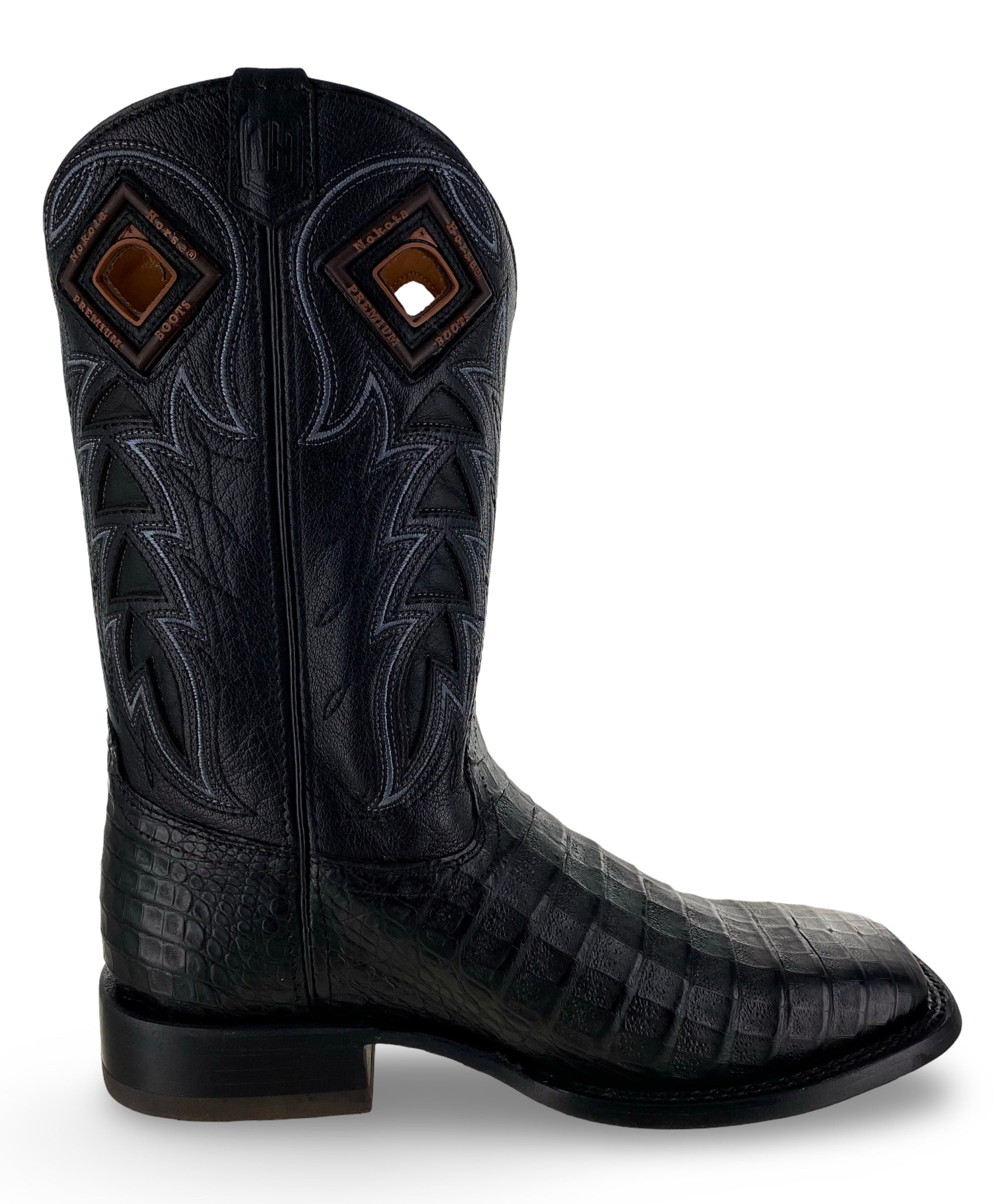 Nokota Horse Mens McCarthy 18 Orig Coco Belly Negro