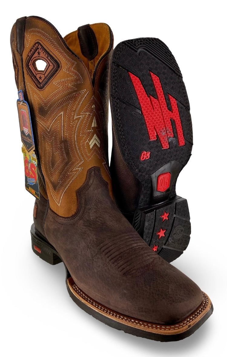 Nokota Horse Mens Yuma 18 Bisonte Tinker Choco