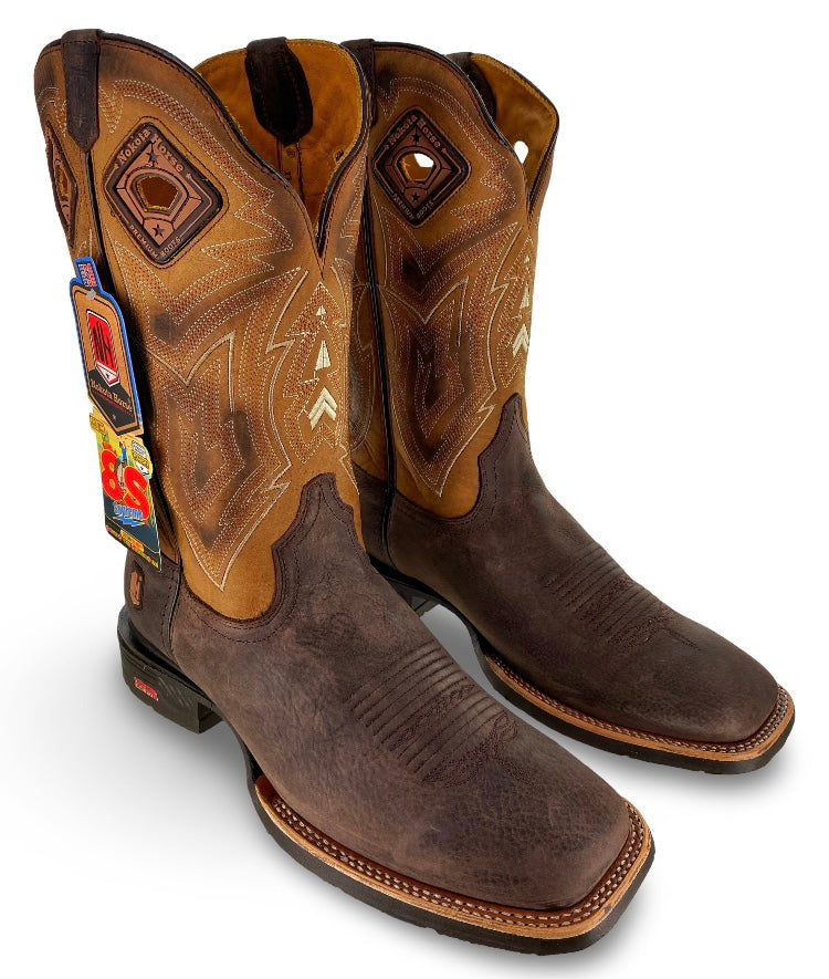 Nokota Horse Mens Yuma 18 Bisonte Tinker Choco