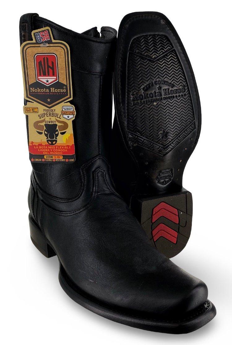 Nokota Horse Mens Thomas 12 Palomino Negro