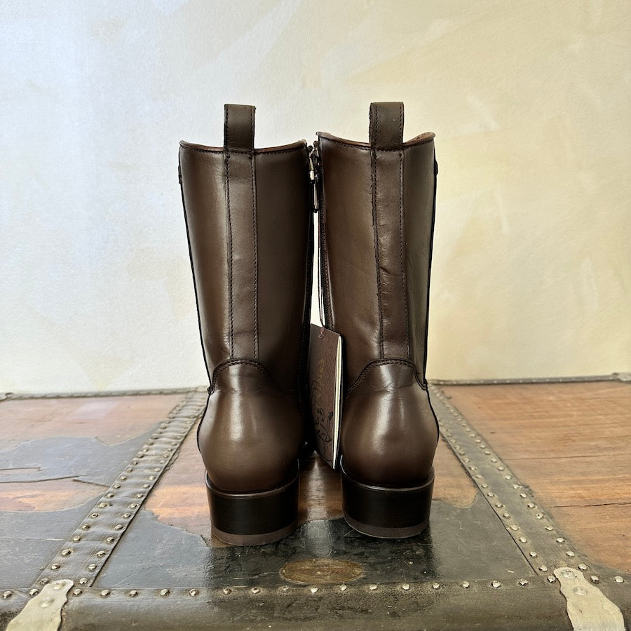 Cuadra Mens Genuine Ostrich Leather Boots 1J2KPT