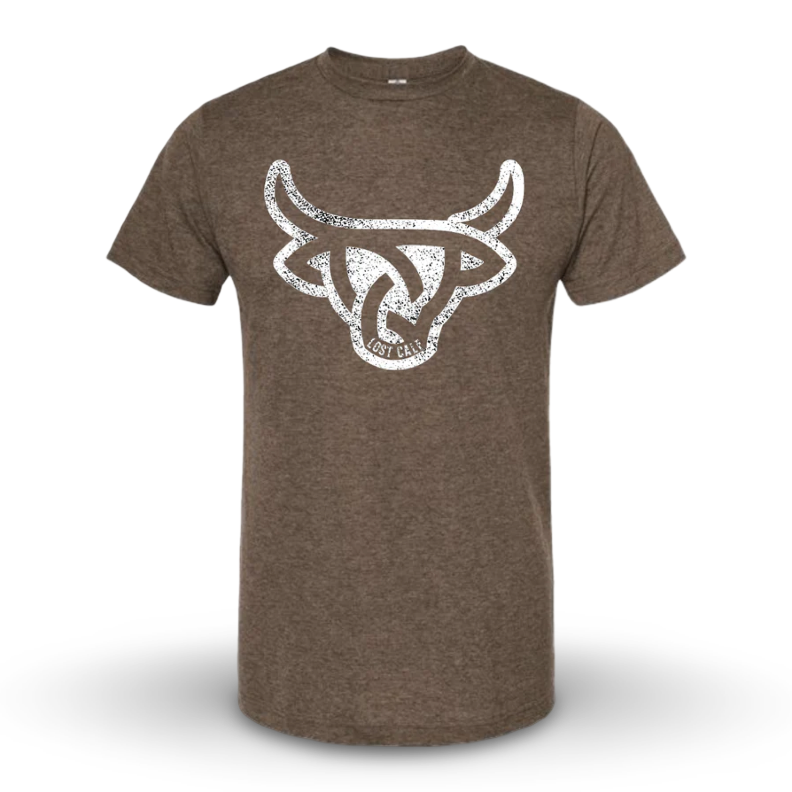 Lost Calf Angus Tee Brown Unisex