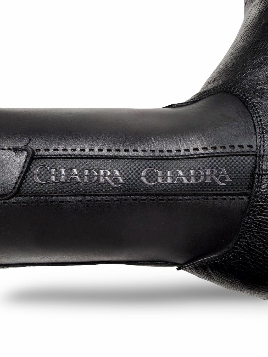 Cuadra Men's Black Ostrich Belly Boots 1J4KAB
