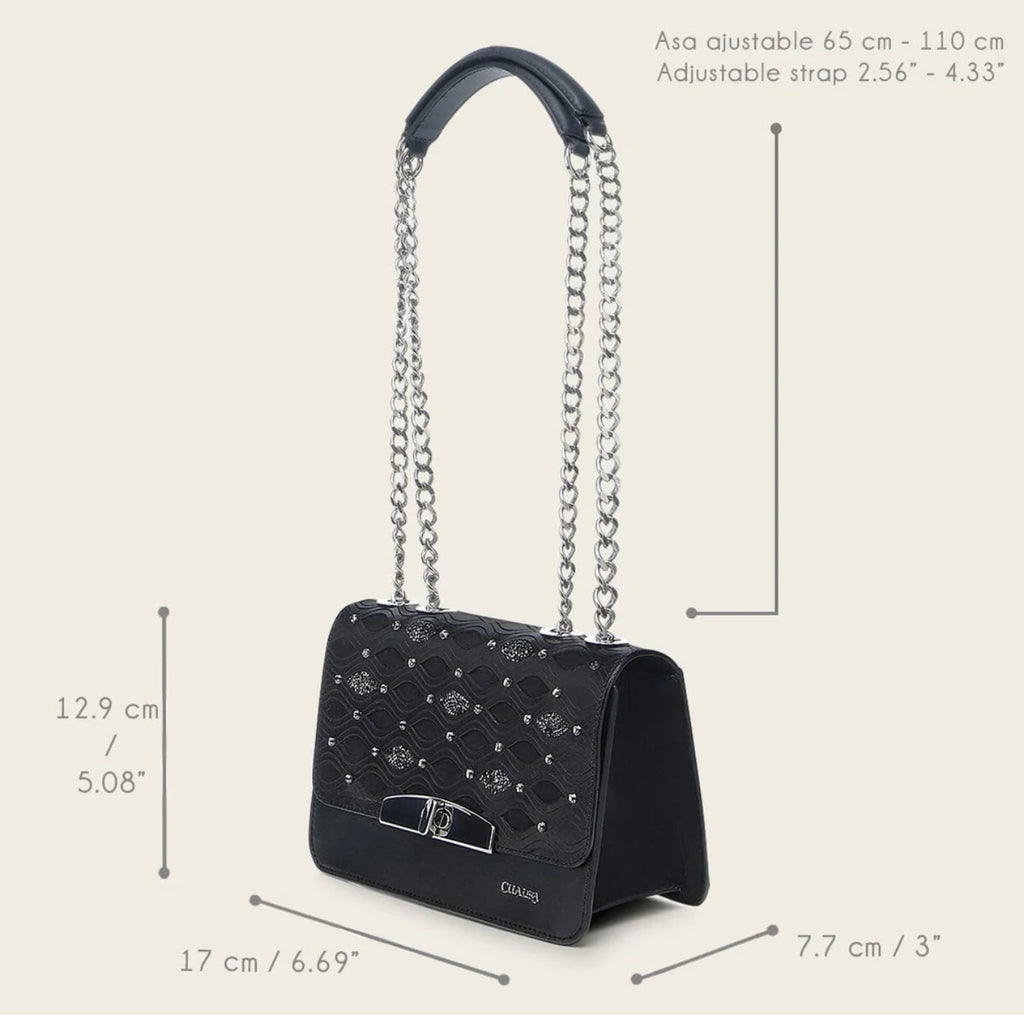 CUADRA | Women's Black Genuine Bovine Leather BOD2URS