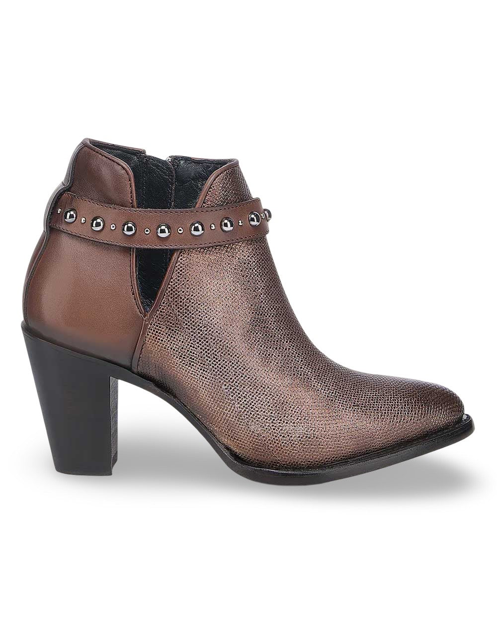 Cuadra Wmns Ankle Gold Carunga Python Leather Boots CU951