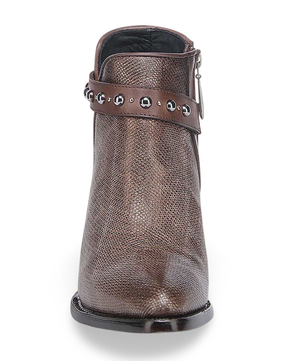 Cuadra Wmns Ankle Gold Carunga Python Leather Boots CU951