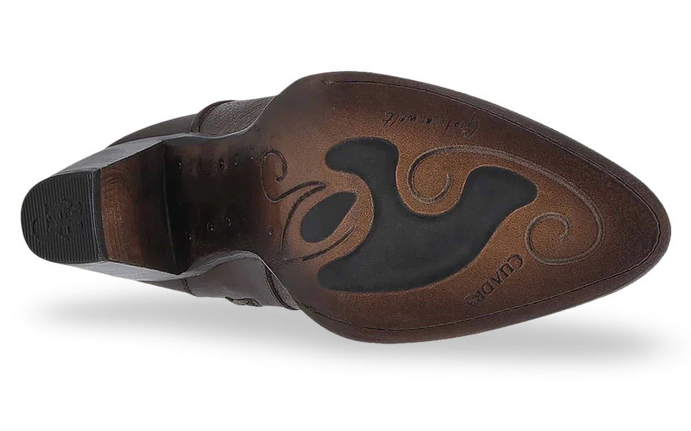 Cuadra Wmns Ankle Gold Carunga Python Leather Boots CU951