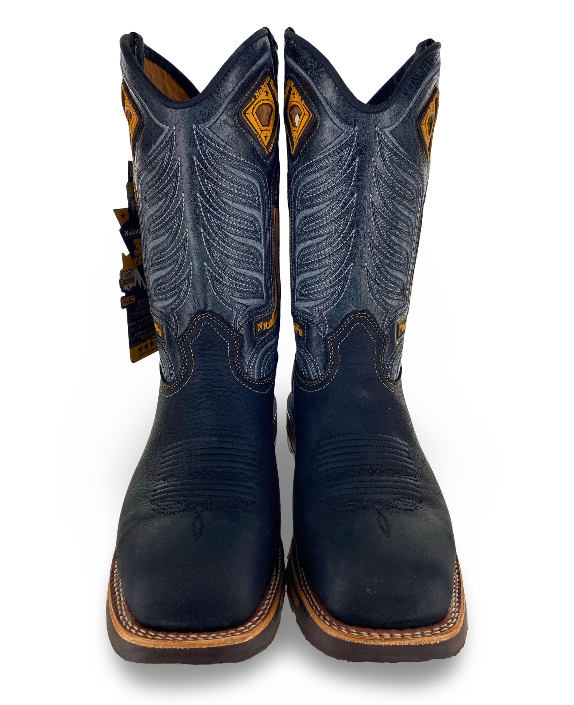 Nokota Horse Mens Sthil 25 Bisonte Tinker Negro