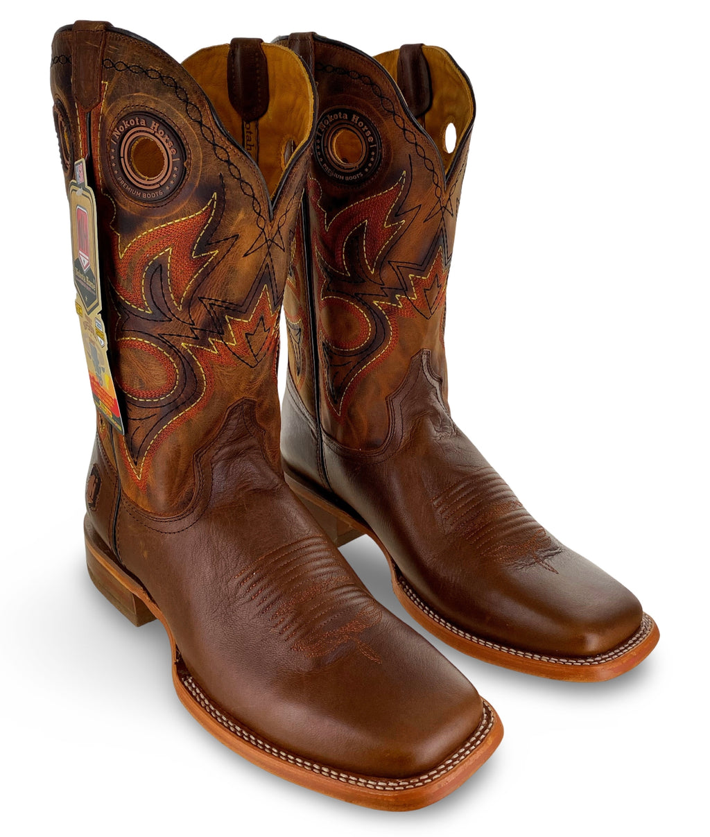 Nokota Horse Mens Laredo 18 Briana Tabaco