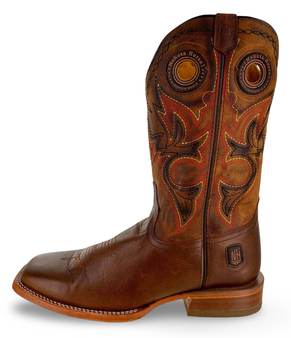 Nokota Horse Mens Laredo 18 Briana Tabaco