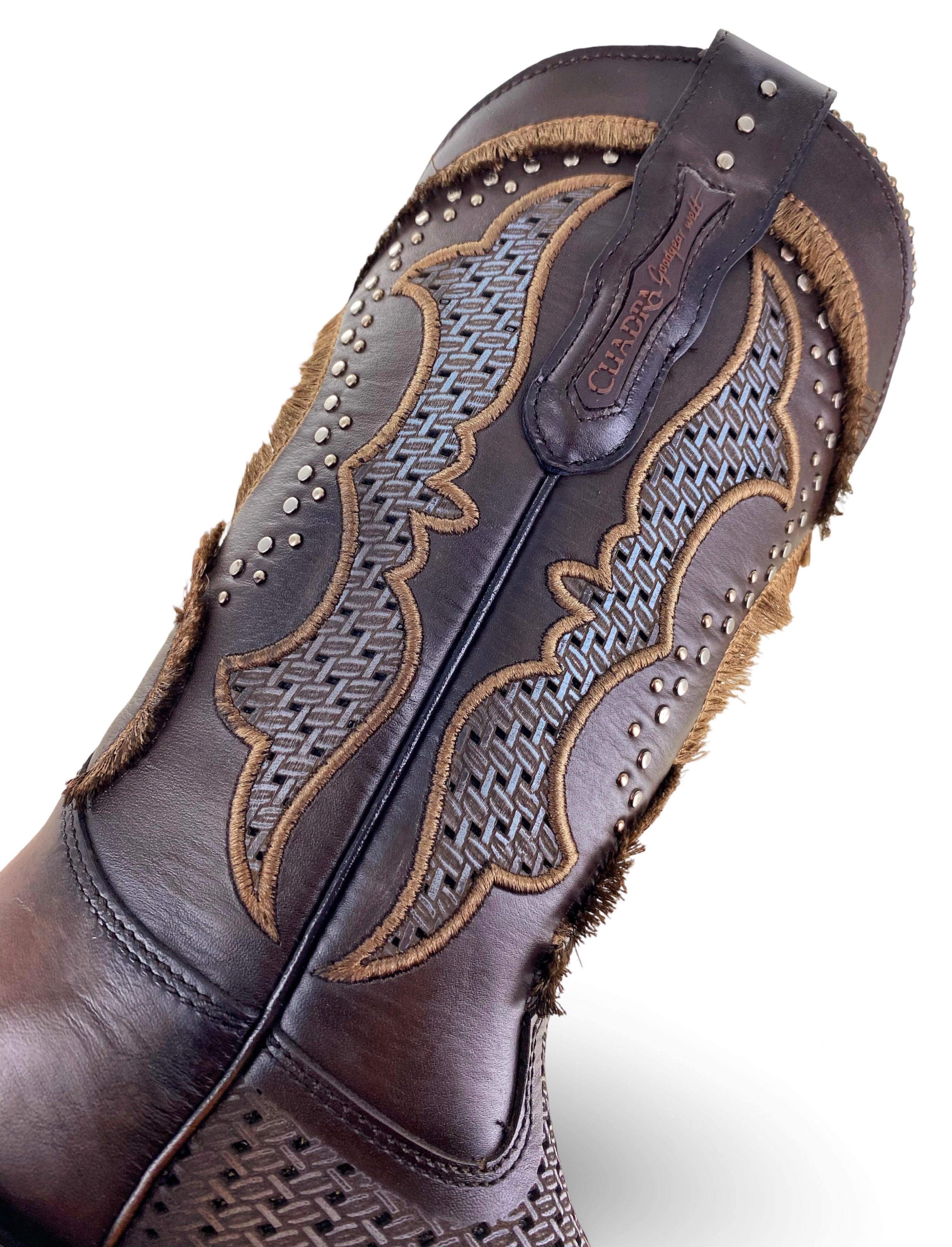 Cuadra Wmns Bovine Leather Vintage Camaleon Baby Blue Boots CU997