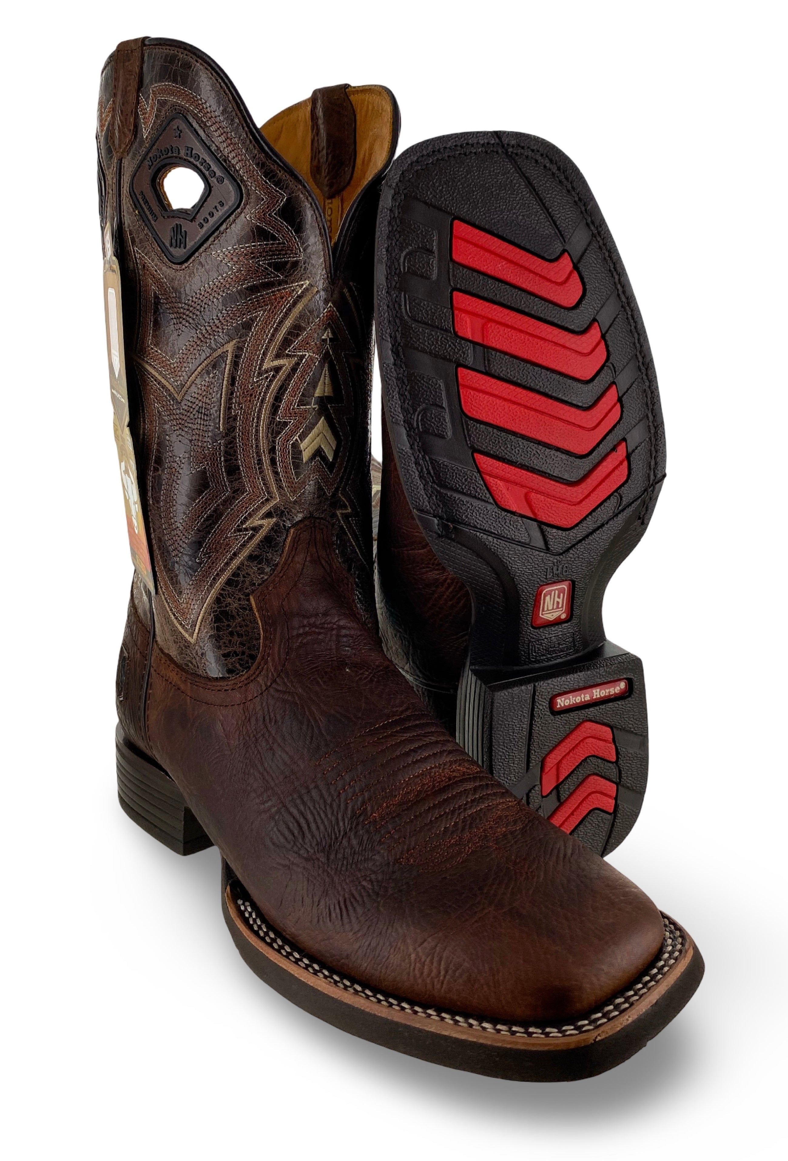 Nokota Horse Mens Morgan 18 Shoulder Redwood