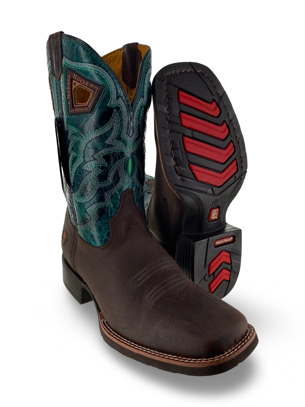 Nokota Horse Big Kids Columbia 15 Bisonte Tinker Choco Rubi Verde COL1532