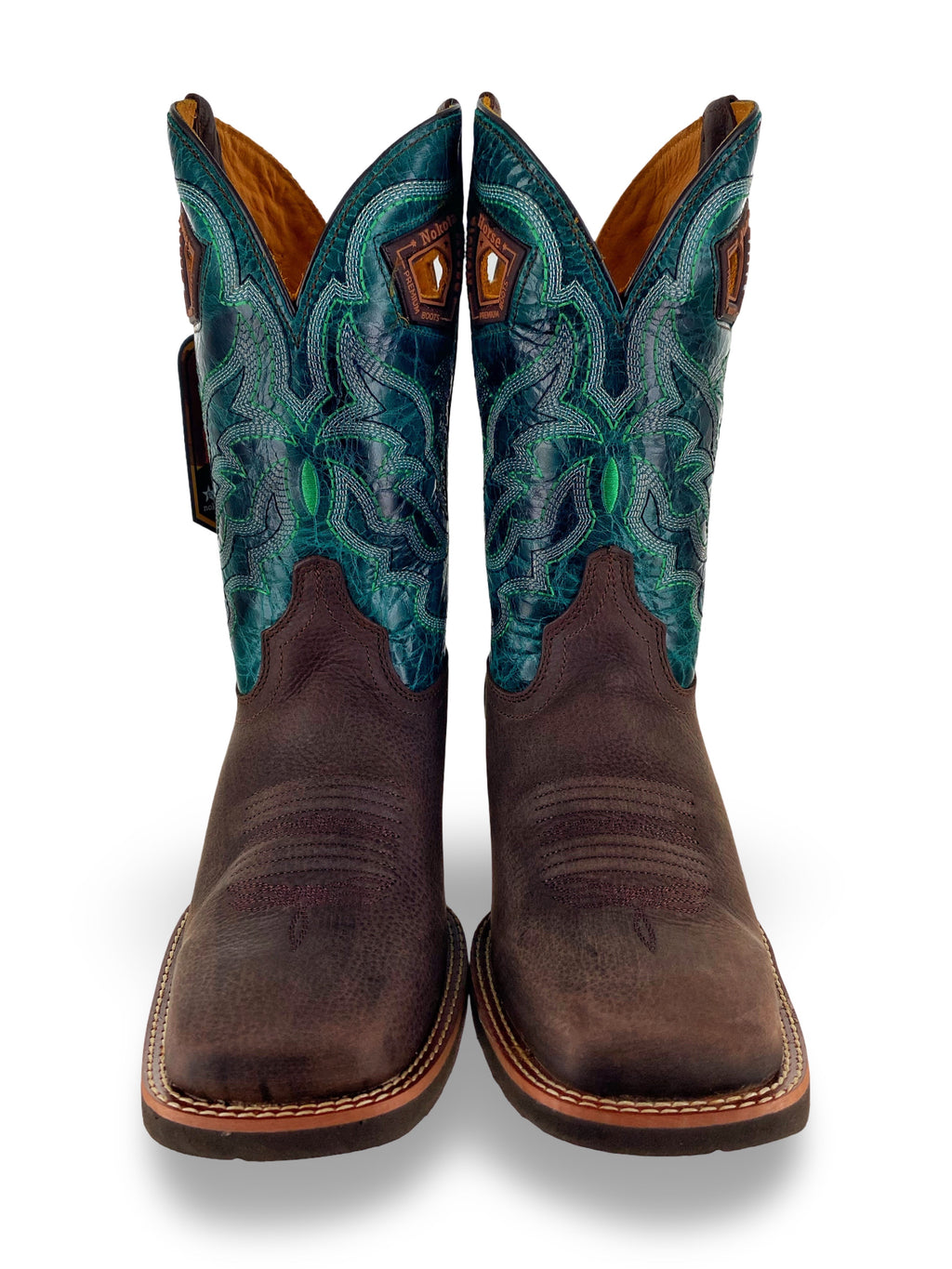 Nokota Horse Big Kids Columbia 15 Bisonte Tinker Choco Rubi Verde COL1532