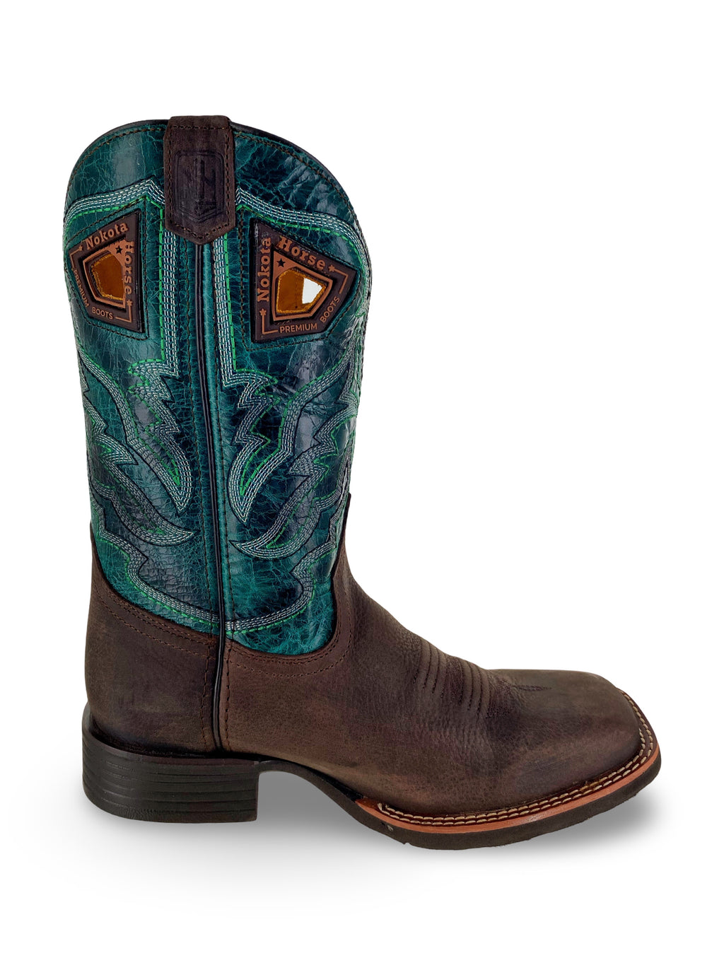 Nokota Horse Big Kids Columbia 15 Bisonte Tinker Choco Rubi Verde COL1532