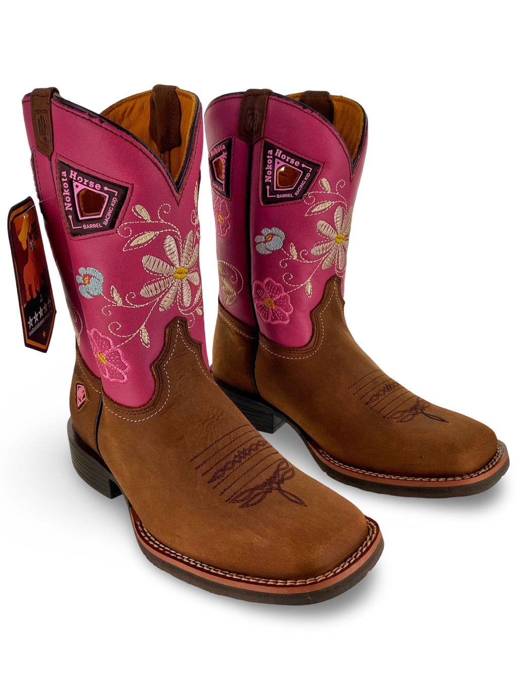 Nokota Horse Kids Grey 15 Crazy H Miel Rubi Rosa GRE1522