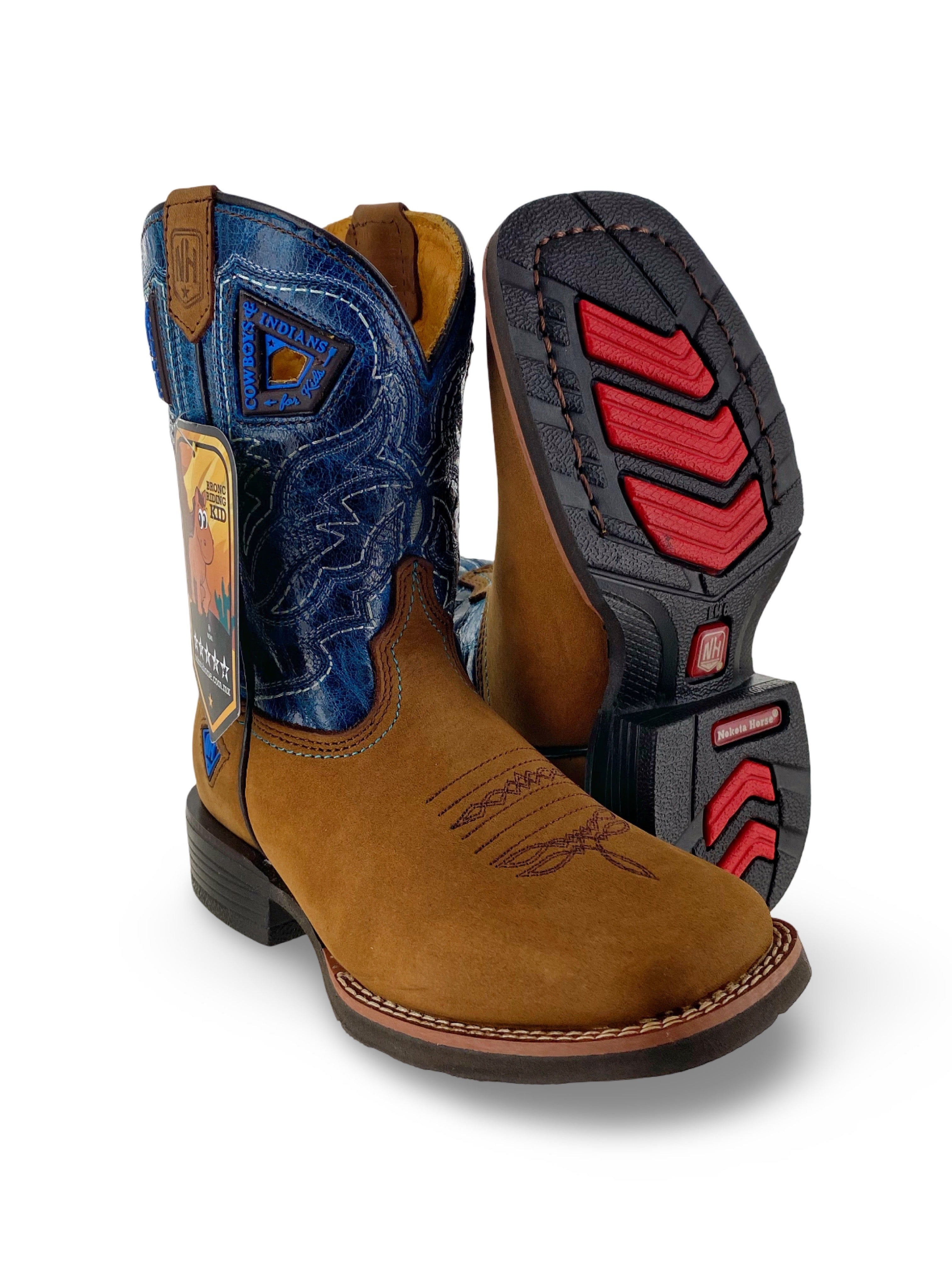 Nokota Horse Kids Columbia 15 Nokota Honey Rubi Azul Indigo