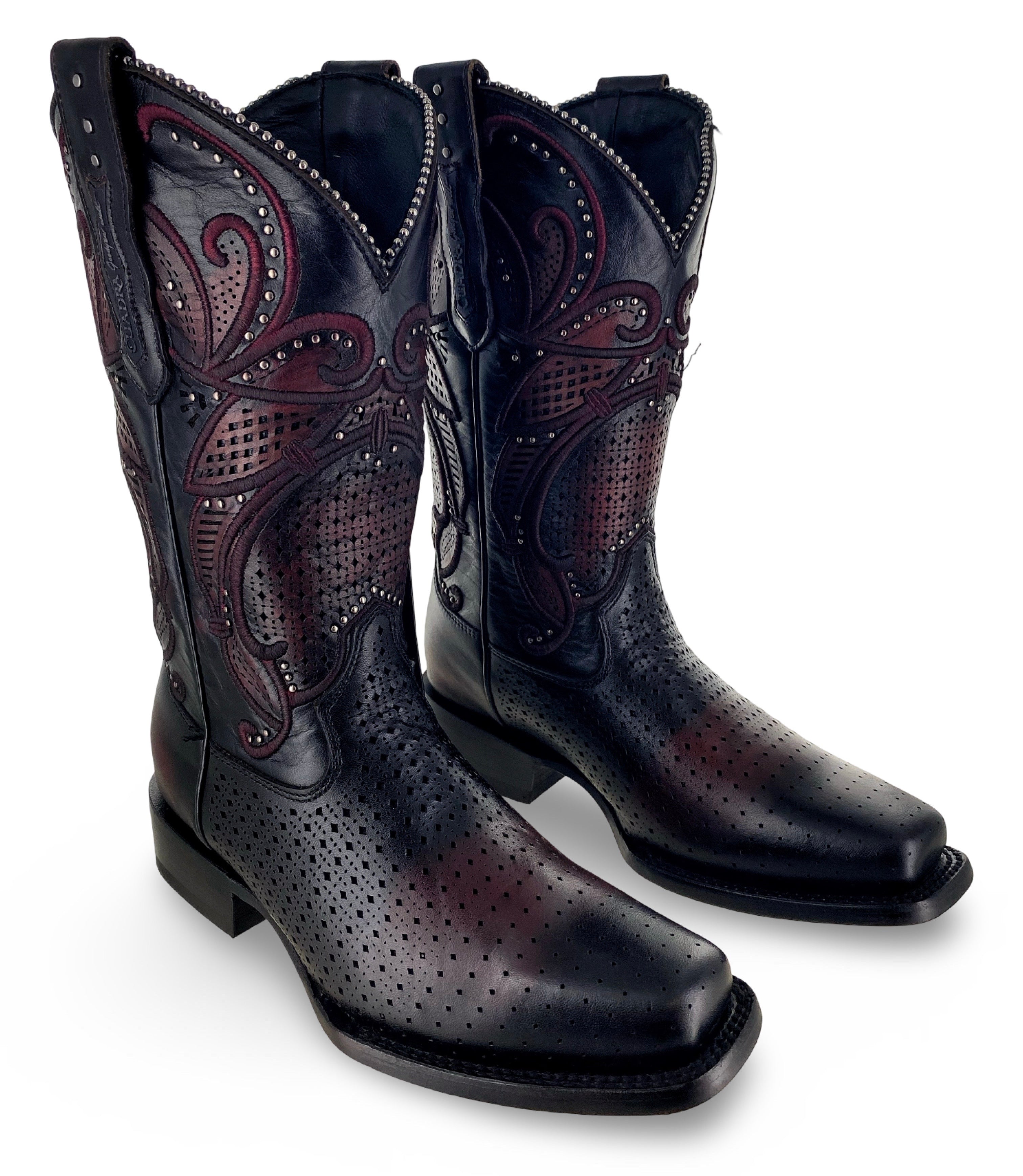 Cuadra Wmns Bovine Leather Cherry Camaleon Boots CU999