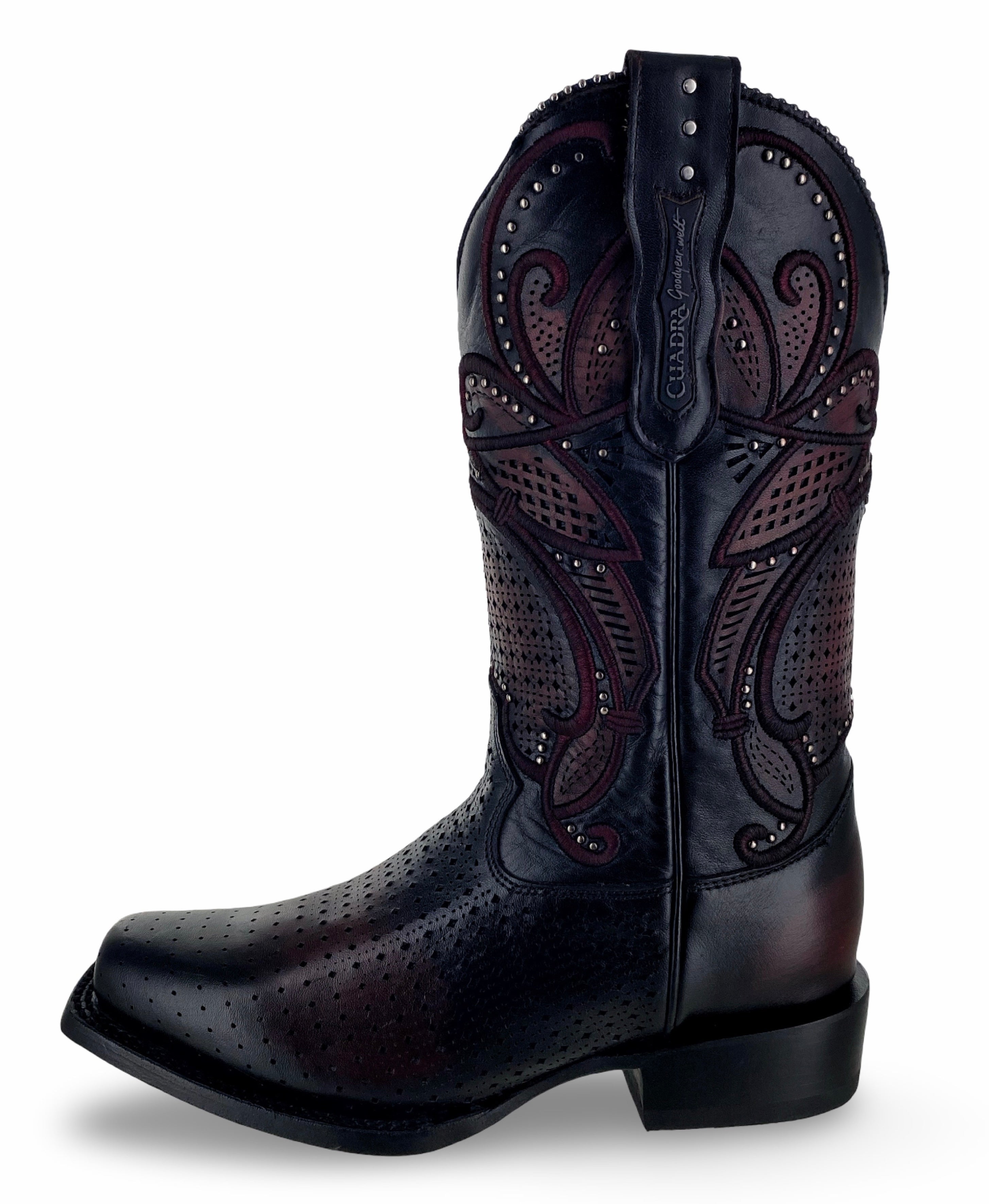 Cuadra Wmns Bovine Leather Cherry Camaleon Boots CU999