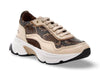 Cuadra | Wmns Zapato de Piton Vaquilla Wild Lucky Miel w Beige Cowhide I04PBVW