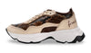 Cuadra | Wmns Zapato de Piton Vaquilla Wild Lucky Miel w Beige Cowhide I04PBVW