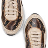 Cuadra | Wmns Zapato de Piton Vaquilla Wild Lucky Miel w Beige Cowhide I04PBVW