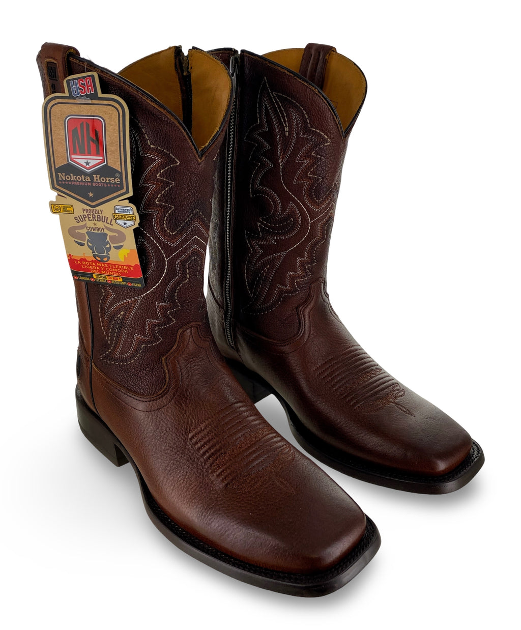 Nokota Horse Mens Lucas 18 Deer Cogñac