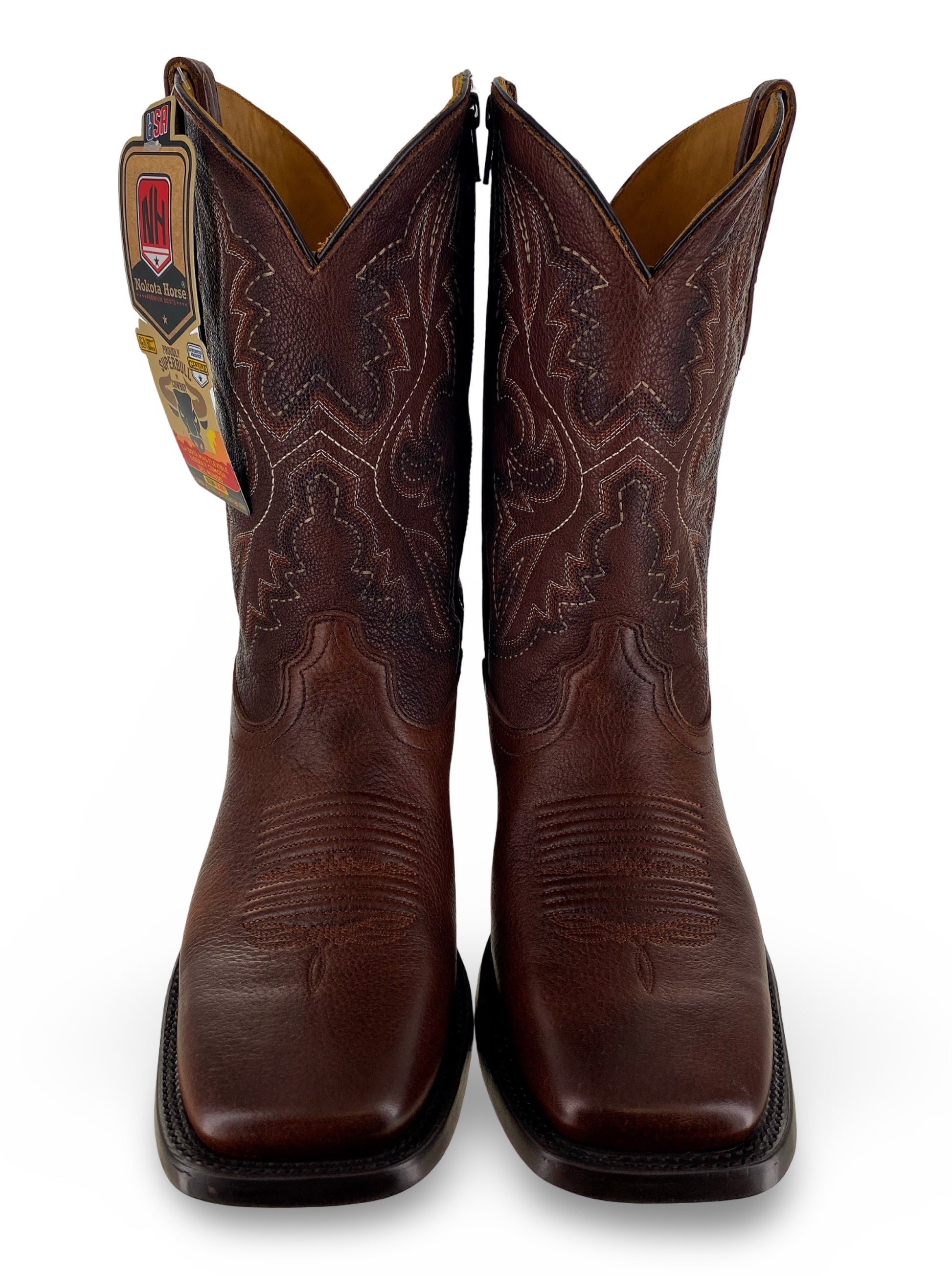 Nokota Horse Mens Lucas 18 Deer Cogñac