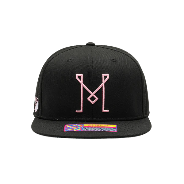 FAN INK | INTER MIAMI BLACK DAWN SNAPBACK