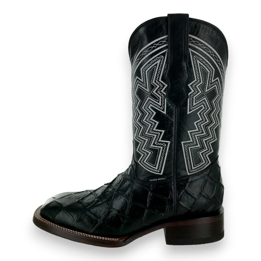 Franko Boots Mens Bulldog Pescado Negro
