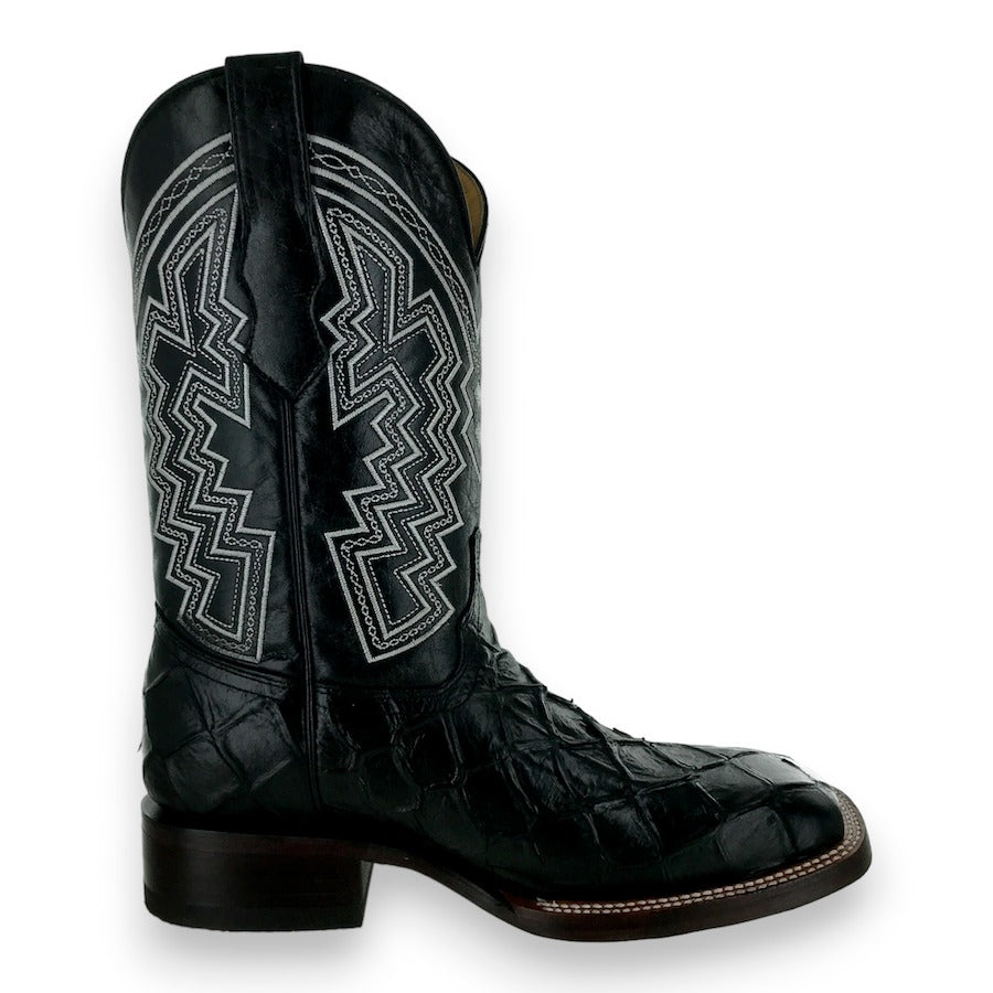 Franko Boots Mens Bulldog Pescado Negro