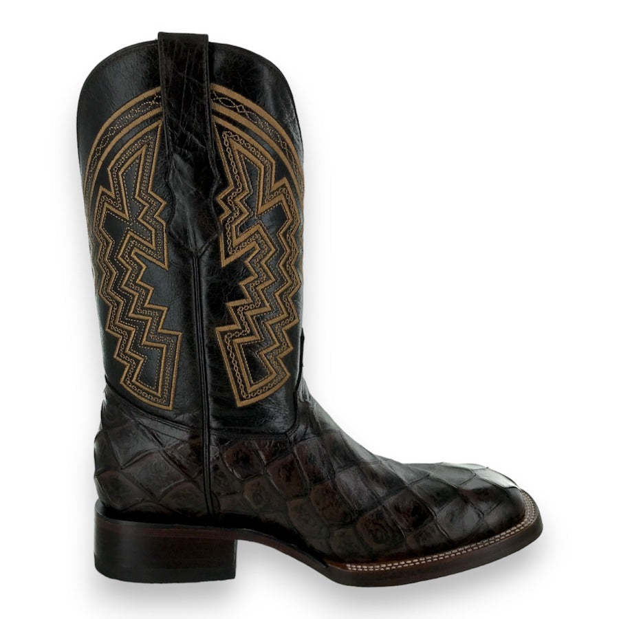 Franko Boots Mens Bulldog Pescado Cafe