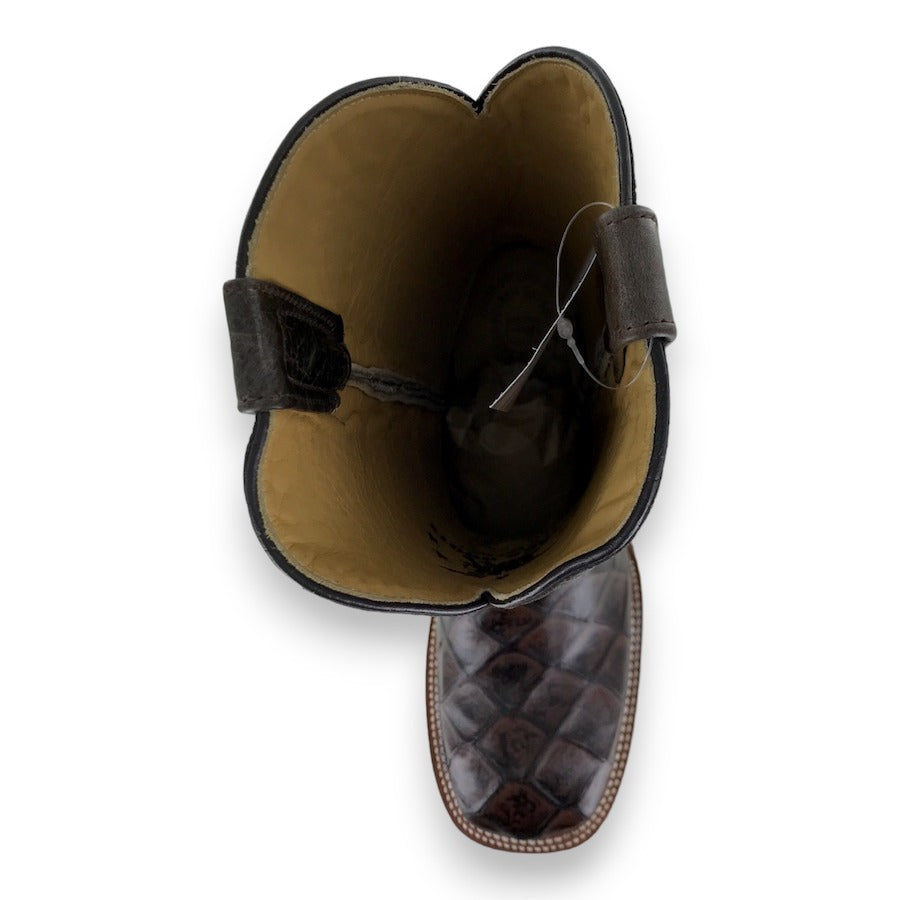 Franko Boots Mens Bulldog Pescado Cafe