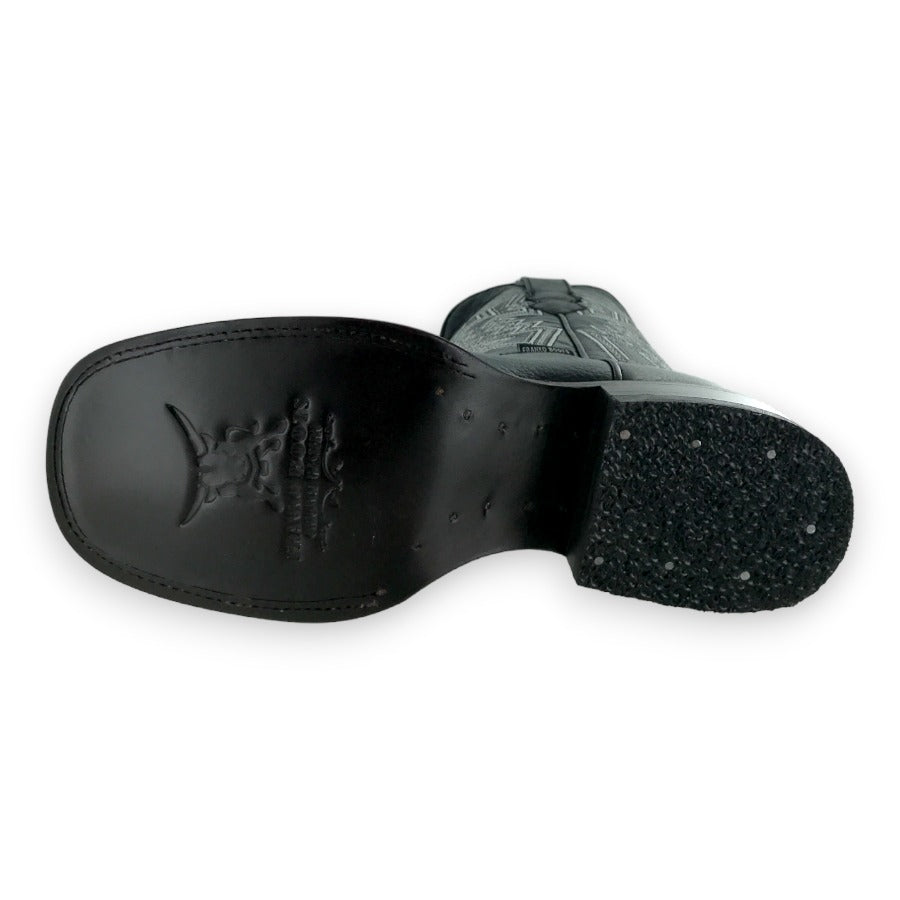 Franko Boots Mens Bulldog Flother Negro