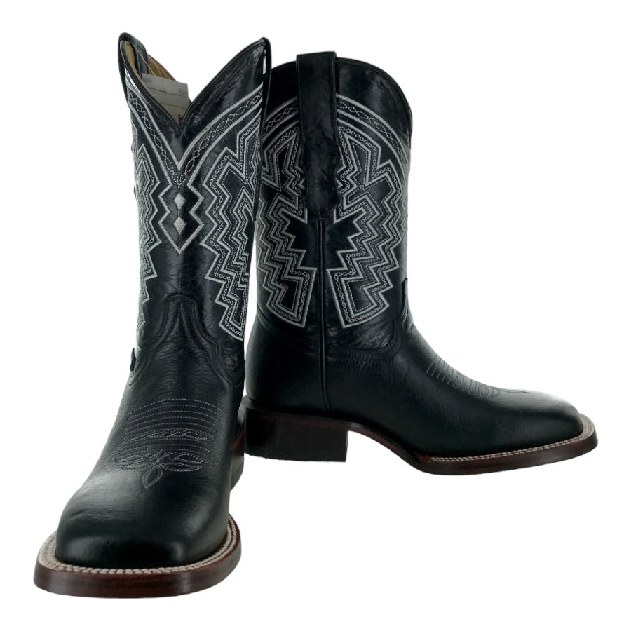 Franko Boots Mens Bulldog Flother Negro