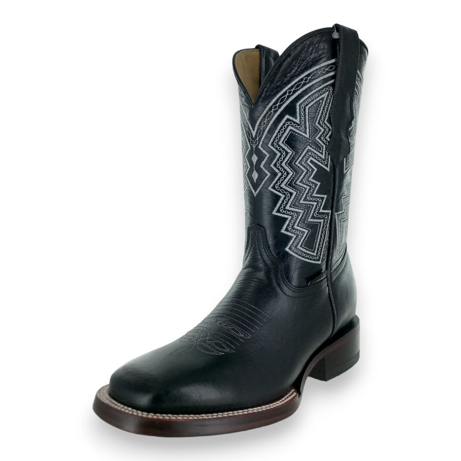 Franko Boots Mens Bulldog Flother Negro