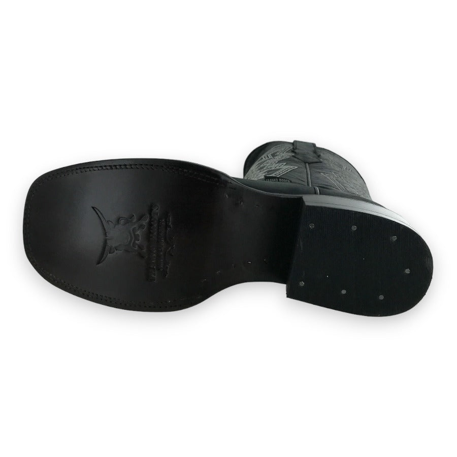 Franko Boots Mens Bulldog Crazy Negro