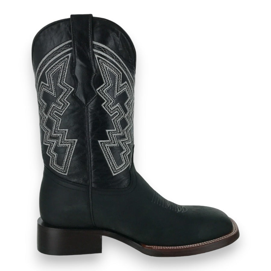 Franko Boots Mens Bulldog Crazy Negro