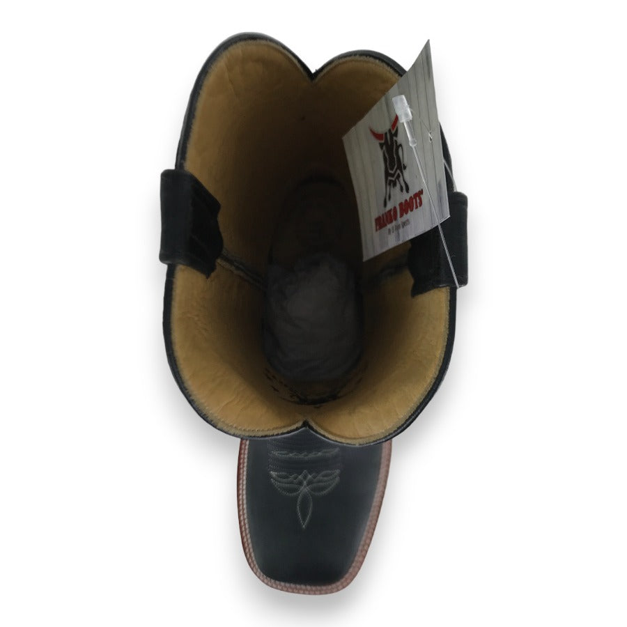 Franko Boots Mens Bulldog Crazy Negro