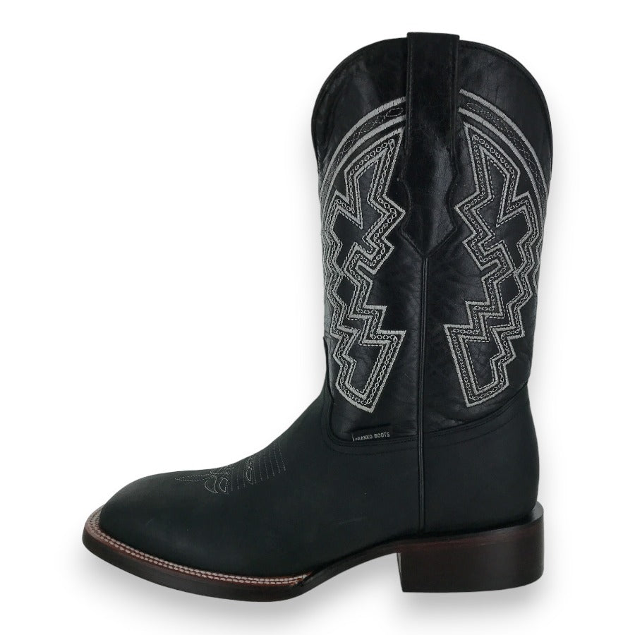 Franko Boots Mens Bulldog Crazy Negro