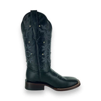 Franko Boots Women's Aurora Res Negro Diamantes