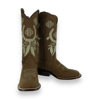 Franko Boots Women's Herradura Crazy Cafe