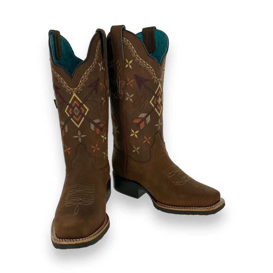 Nokota Horse Womens Gretta 10 Crazy H Miel 10GRE31