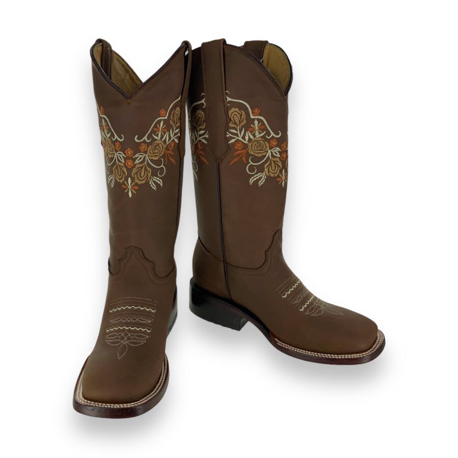 Franko Boots Women's Turqueza Crazy Cafe (No Belt)